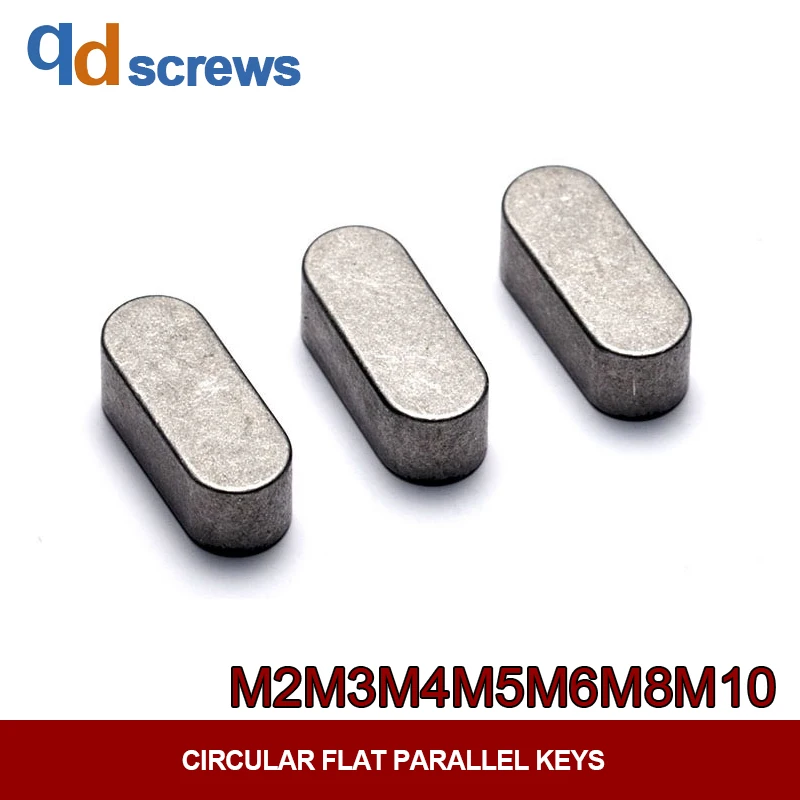 M2M3M4M5M6M8M10 круглый плоский ключ Материал параллельные ключи S45C DIN6885|Дверные зажимы