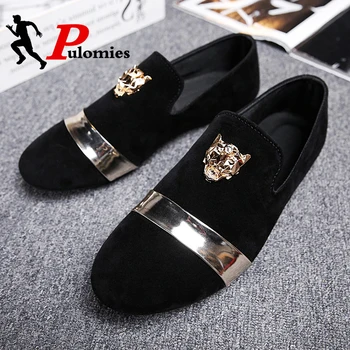 

New Men Casual Shoes Suede Shoes Men Loafers Shoes Flats Men Driving Shoes Soft Moccasins Footwear Slip-On Walking Shoes Loafers