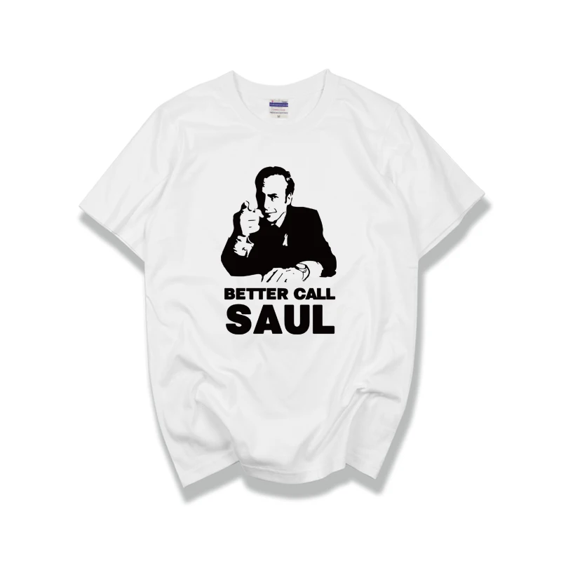 Новинка 2019 года лучше CALL SAUL BREAKING BAD Goodman футболка рукавом Забавный ТВ шоу трикотаж 100% хлопок для мужчин
