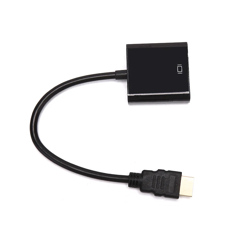 HDMI в VGA кабель конвертер цифровой аналоговый HD 1080P для ПК ноутбука планшета HDMI штекер в VGA Famale конвертер адаптер
