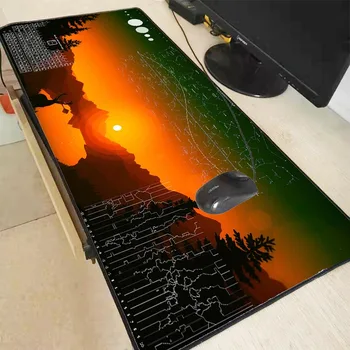 

ZSUXTC Periodic Table of Elements Large Gaming Computer Mouse Pad Big Desk Mat Non-Slip Rubber Base Mousepad for PC Laptop XXL