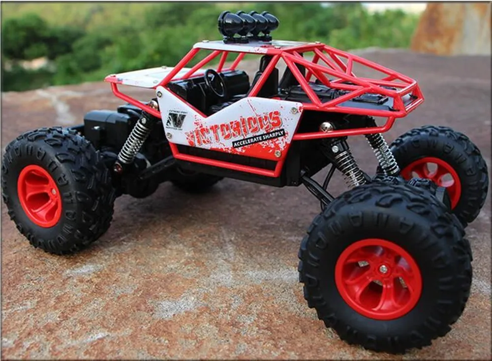 1:16 1:12 Радиоуправляемый автомобиль 4WD 4x4 2,4G Bigfoot с дистанционным управлением Багги внедорожный автомобиль альпинистские грузовики взрослые дети игрушка подарок джипы