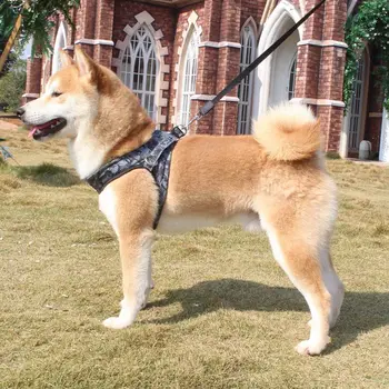 

Reflective Walking Dog Lightweight Velvet Harness For Small And Medium Dogs Chest Strap Dog walking vest