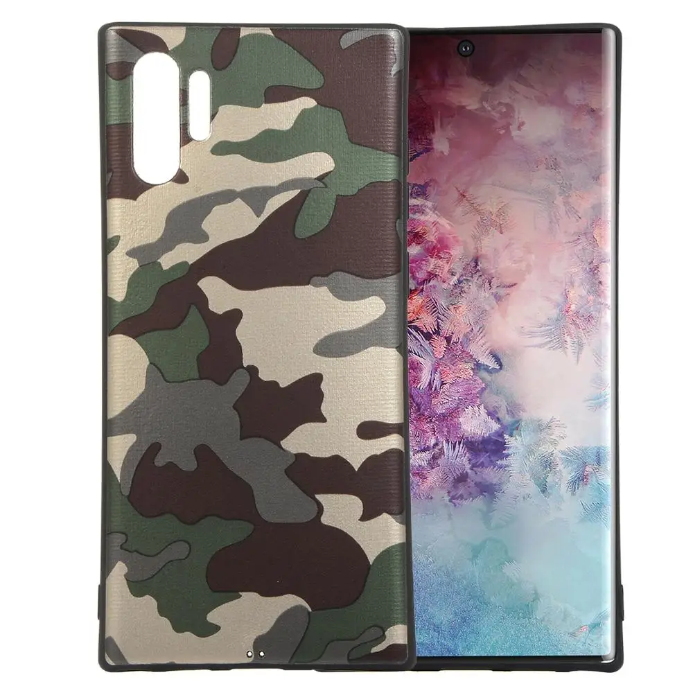 

Camouflage Camo military Army Black Silicone Case for Samsung Galaxy S10 S8 S9 Plus A40 A50 A70 Note 10 8 9 pro Soft Case Cover