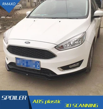 

For Ford Focus Body kit spoiler 2016-2018 For Ford Focus ABS Rear lip rear spoiler front Bumper Diffuser Bumpers Protector