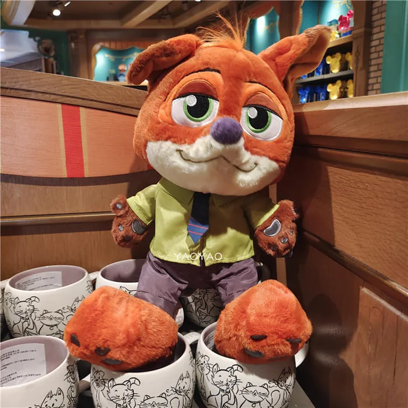 Original Disney Zootopia Authentic Nick Wilde Judy Hopps Plush