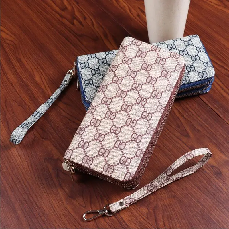 

Multi-Function Wallet Women New 2019 Fashion Small Women's Wallets Long Double Zipper Large Capacity Female Purse