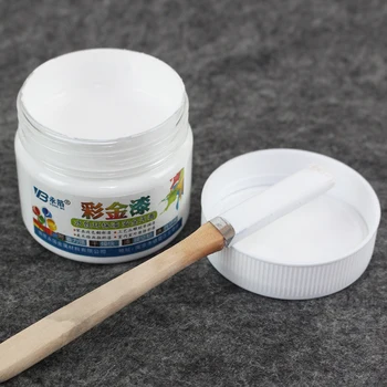 

White Wood Varnish Acrylic Paint Water-based Paint in Art Craft Wall Wooden&Iron Door Paint for Wood 100ml Furniture Paint