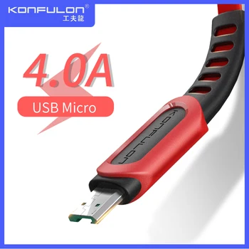 

Micro USB Cable 4A Fast Charge USB Data Cable For Android Mobile Phone USB QC 3.0 Micro Cable Android