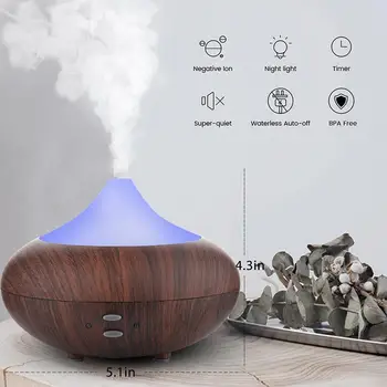 

Air Humidifier Mini Onion Shape USB 210ML Home Desktop Office Mute Essential Oil Diffuser Air Purifier for Home Car Fogger