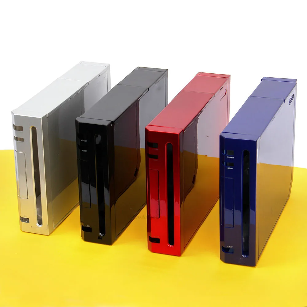 Replacement Case Cover Housing Shell For Wii Full Host Blue White Nintendo Console | Электроника