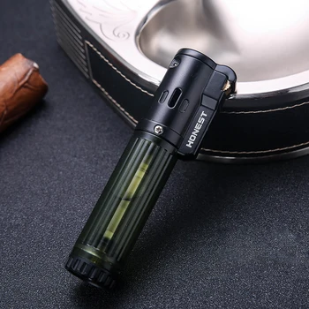 

Large Capacity Butane Turbo Gas Lighter Cooking Lighter Cigarette Lighter Lighter Metal Smoking Accessories Men's Gadgets