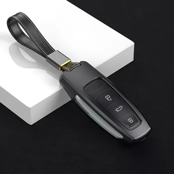 

Key Chain Key Case for Audi A6L Key Case A7 A8 Protective Case A5 Remote Control Ring Metal Car Interior