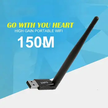 

2.4Ghz Wifi USB Adapter 150Mbps WiFi Wireless Network Card 802.11 b/g/n LAN Receiver With rotatable Antenna