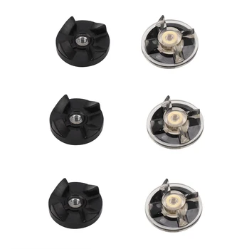 

3pcs Rubber Blade Gears + 3pcs Base Gears Blender Part Kit Juicer Accessory Replacement Safe Non-Toxic Durable