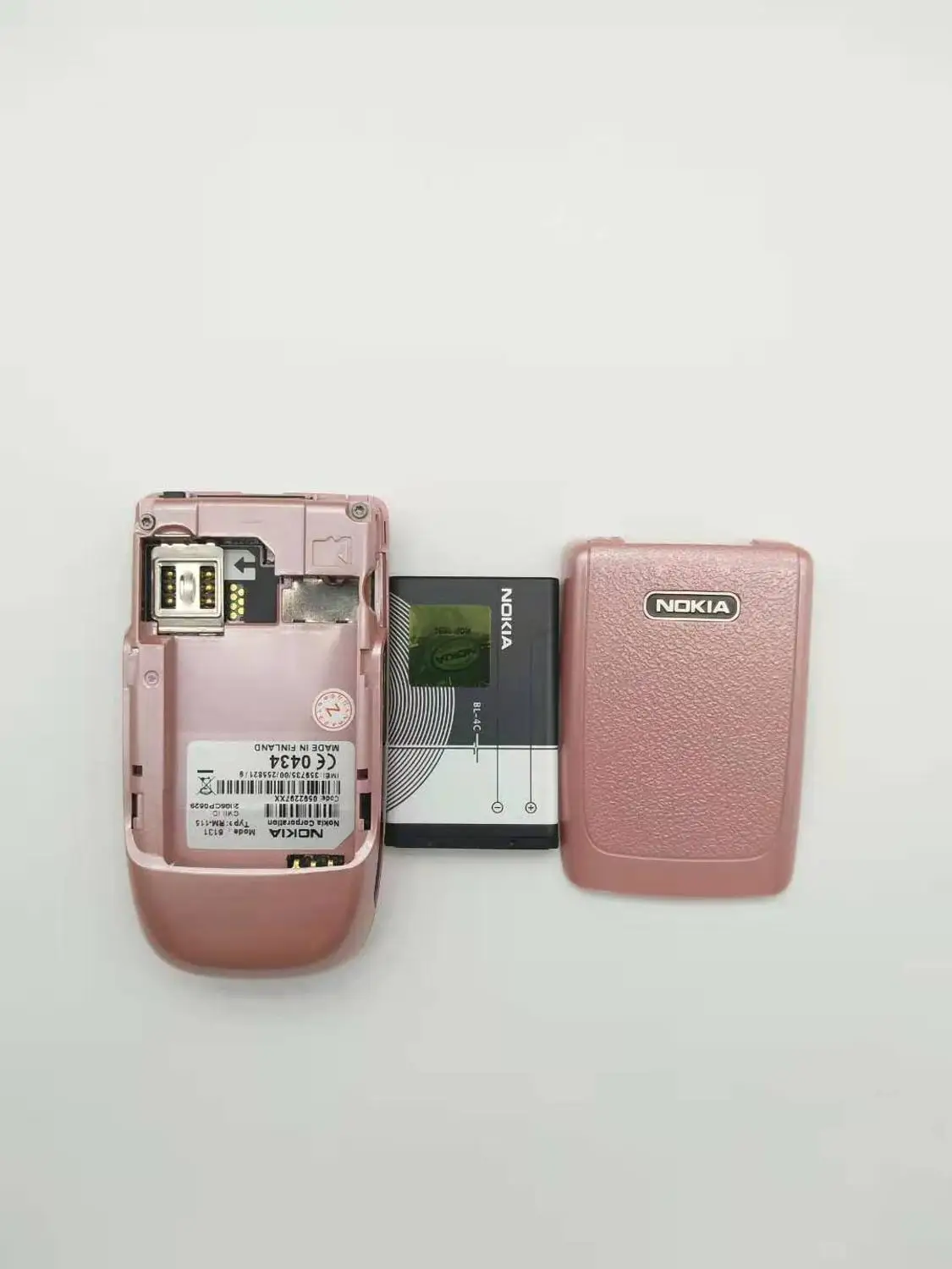 Разблокированный 6131 Мобильный телефон Nokia 6131 дешевая GSM камера FM Bluetooth хорошее качество телефон