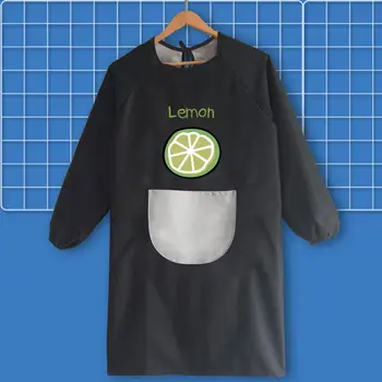 

Waterproof and oilproof fashion cute cooking couples apron home kitchen men and women work clothes housework apron long sleeve