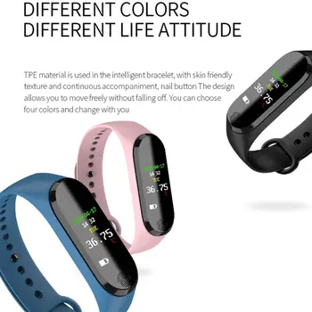 

Thermometer Watch Body Temperature Measurement Smartband With Time Date Display