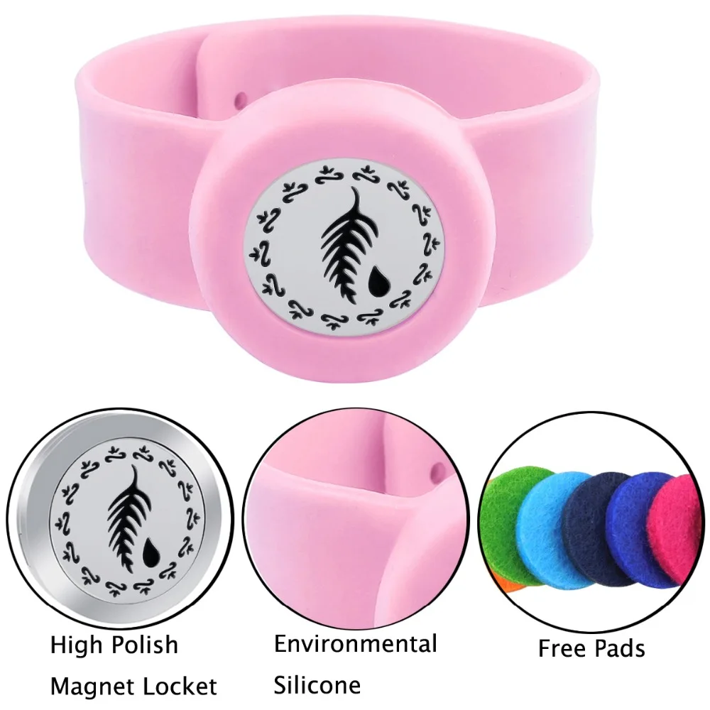 ZP-BS002-0 Silicone Diffuser Locket Bracelet-11 拷贝2
