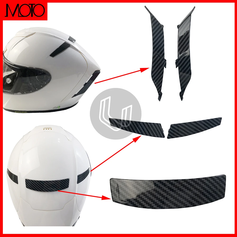 Аксессуары для шлема X14 спойлер мотоциклетного Чехол Для SHOEI X-14 TC-1 TC-2 TC-3 TC-4 TC-5 TC-6