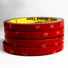 Маленькая крышка шириной 1 см 3 м двусторонняя клейкая лента из пенопласта Автомобильная специальная лента M3 Двухсторонняя клейкая лента