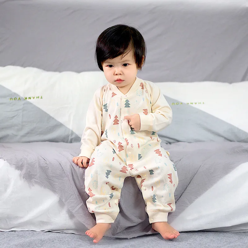 Newborn Rompers 0-24M Children clothing baby clothes Spring Autumn baby climbing jumpsuit organic cotton Boy girl crawling suit