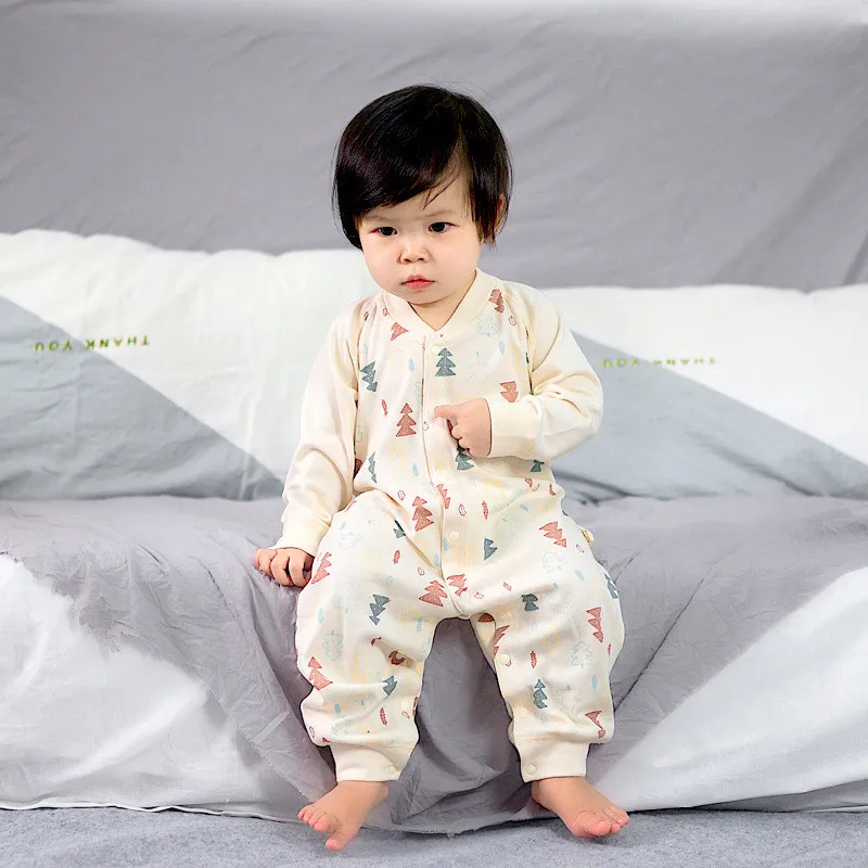 

Newborn Rompers 0-24M Children clothing baby clothes Spring Autumn baby climbing jumpsuit organic cotton Boy girl crawling suit