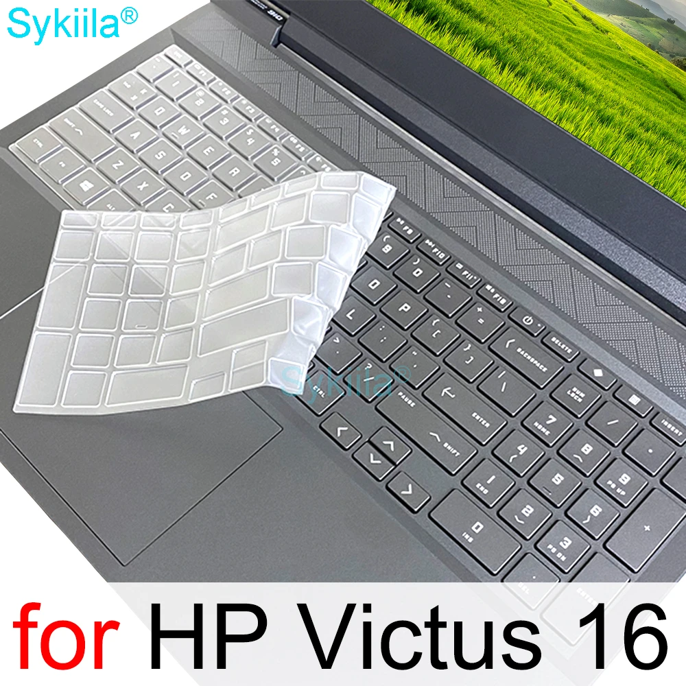 laptop chill mat Keyboard Cover for HP Victus 16 16t 16z 16-d 16-e Silicone Protector Skin Case Gaming Laptop Accessories 7 8 16.1 inch 2022 laptop keyboard protector