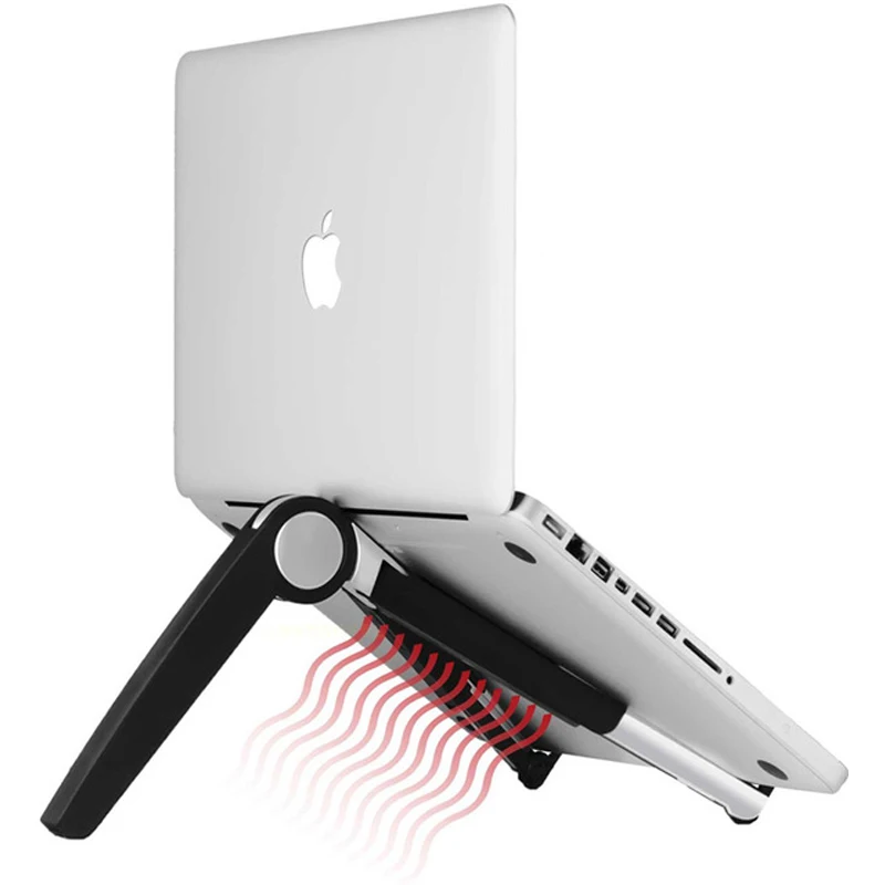 

Multi-function Flounder UP-1S UP-1 Desk Stand For Tablet PC Notebook Portable Holder Stand For iPad Laptop Cooling Triangular