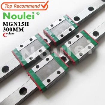 

Noulei linear guide 300mm 15mm rail block mgn15H for 3d pinter mini