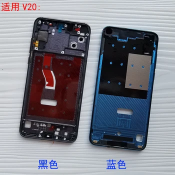 

Glass back cover for huawei honor V20 + For 6.4" Huawei Honor View 20 V20 PCT-AL10 Front Frame Middle Frame Bezel Housing
