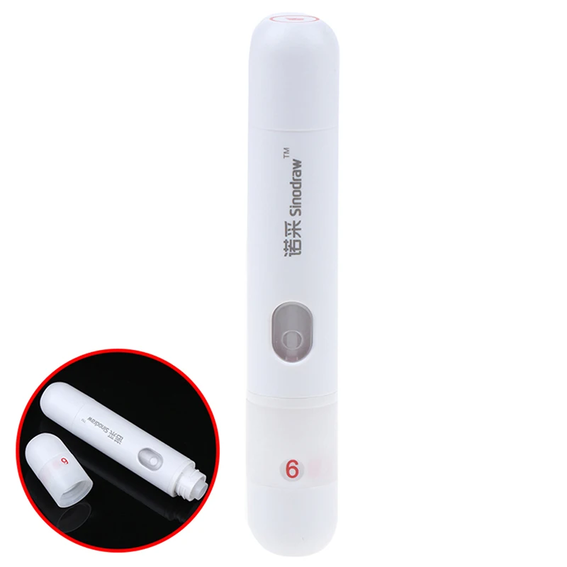 

1 PCS Blood Testing Pen Diabetic Testing Pen Blood Glucose Sterile Blood Sampling Pen 2 Styles