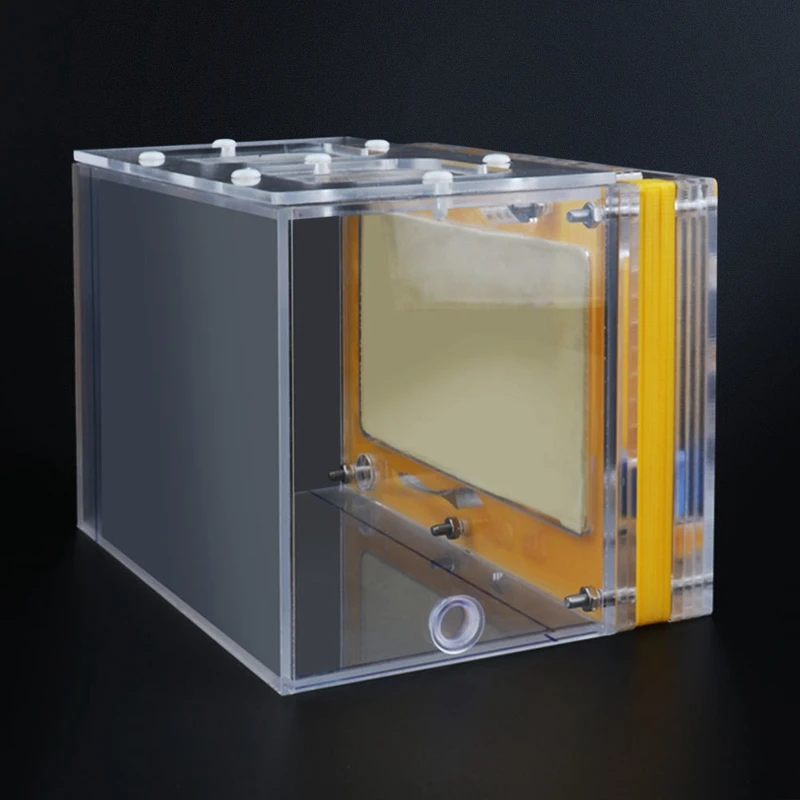 PHFU-acryl Муравьиное гнездо желтый цвет T дизайн DIY с области кормления Муравьиное гнездо Pet Mania для домашние муравьи коробка