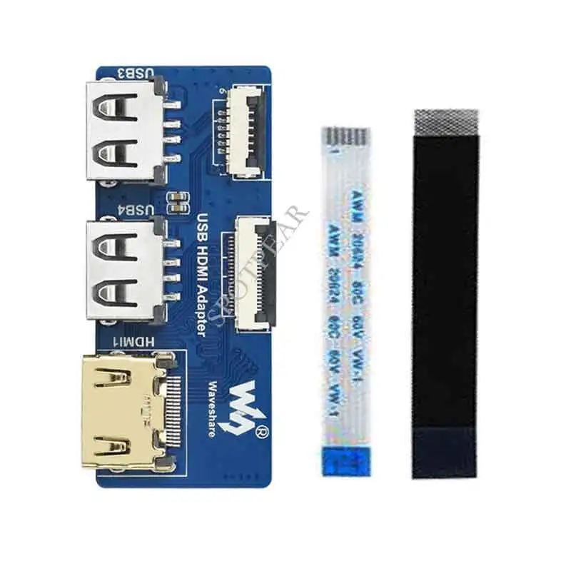 

Raspberry Pi компьютерный модуль 4 CM4 USB HDMI адаптер, адаптирующий FFC-разъем к стандартному разъему