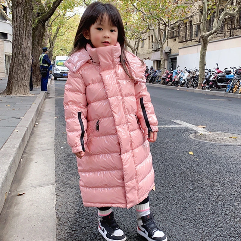 Manteau d'hiver long et épais pour fille, veste chaude, enfant de 4, 5, 6,  7, 8, 9, 10 ans, nouvelle collection 2021 | AliExpress