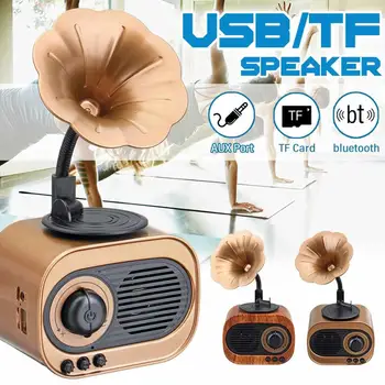 

Bluetooth Speaker Portable Mini Wireless Speaker Player Sound Colum with USB Radio Fm Mp3 Music