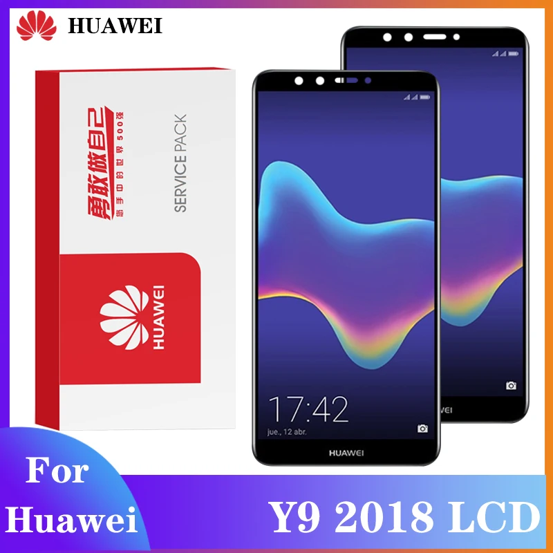 Оригинальный дисплей для Huawei Y9 2018 сенсорный ЖК-экран Prime Оцифровка экрана с