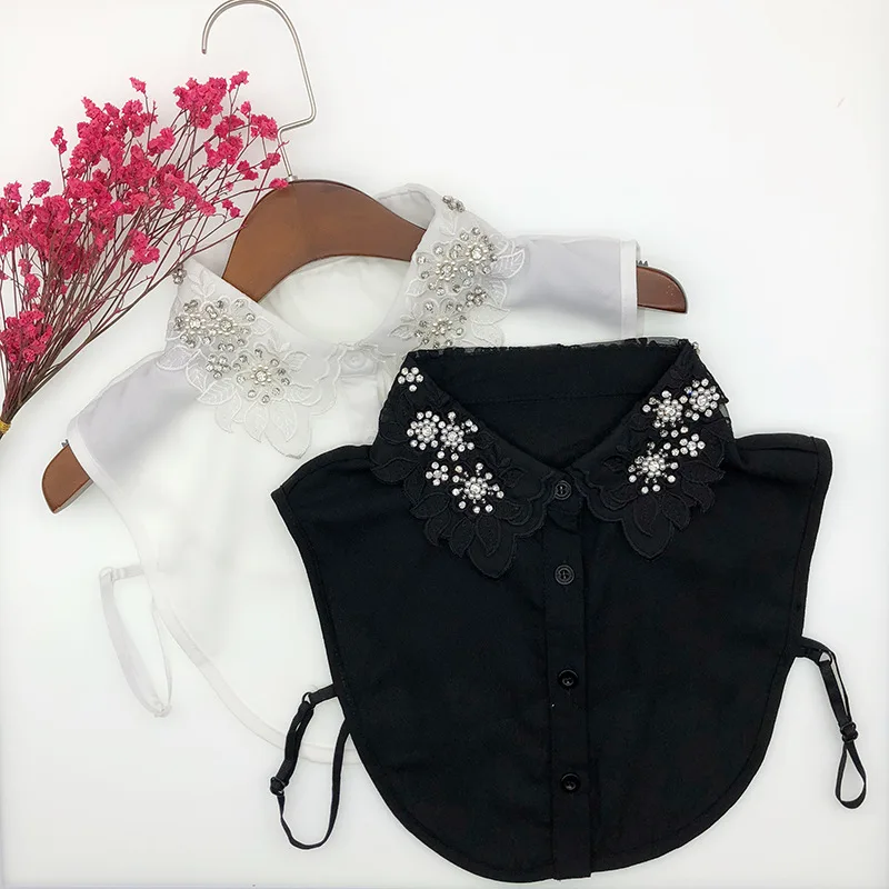 

Fake Collars for Women Sweater Dress Decoration Lady Shirt Detachable Collar Removable Blouse Tops False Collars Nep Kraagie