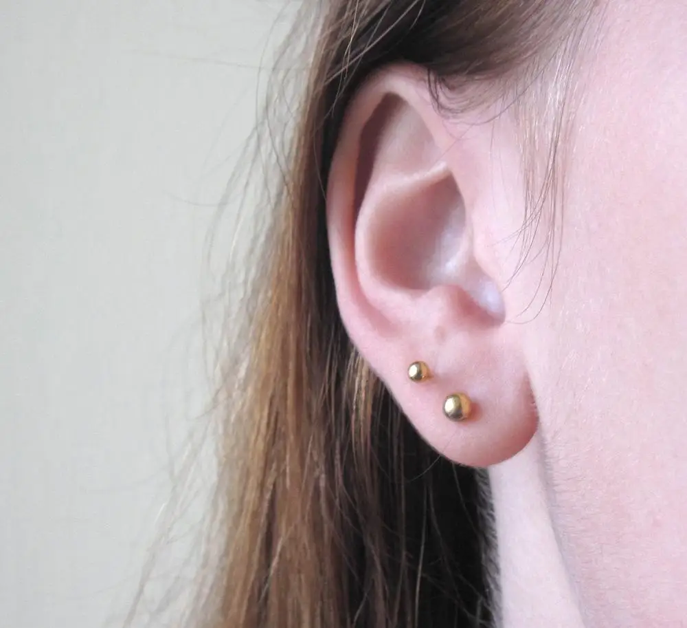 Stainless Steel Heart Ball Moon Labret Stud Lip Ring Earring Ear Studs Ear Cartilage Tragus Helix Lobe Piercing Body Jewelry 1PC piercing jewelry body piercing earrings ear piercing jewelry ear studs metal jewelry body piercing jewelry body jewelry