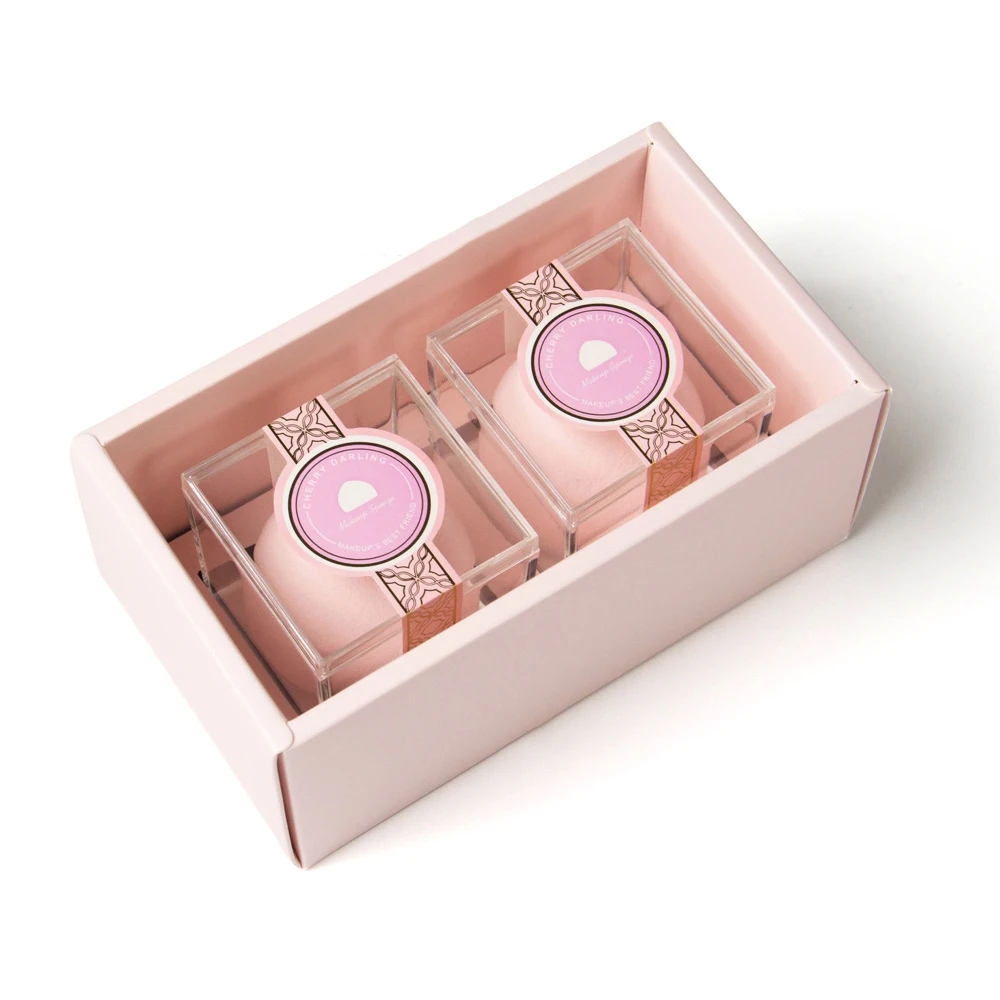 

Cherry Darling Peach/steamed Bread/tuan Zi Cosmetic Puff Makeup Foundation Sponge Makeup Powder Puff Smooth Makeup Egg with Box