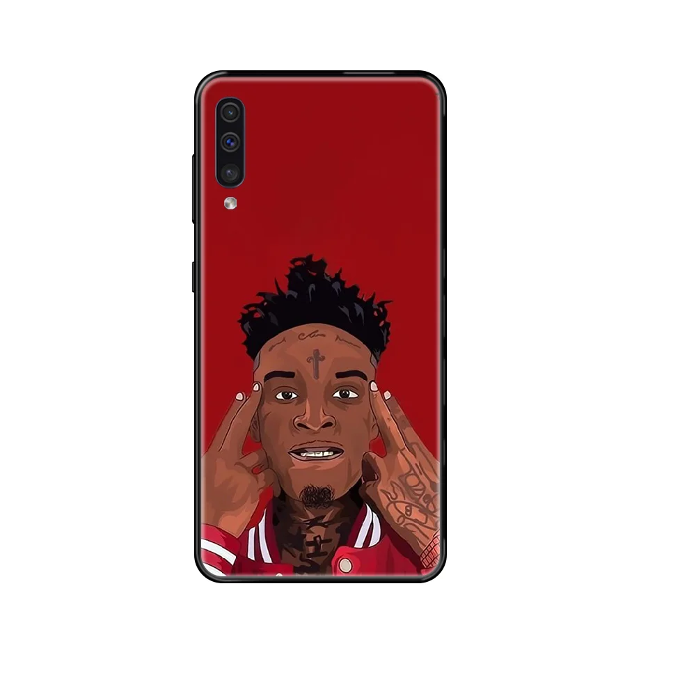 Rapper kodak black Phone case For Samsung Galaxy A 3 5 6 7 8 20 40 50 70 71 E S Plus 2016 2017 2018 black soft cell cover trend
