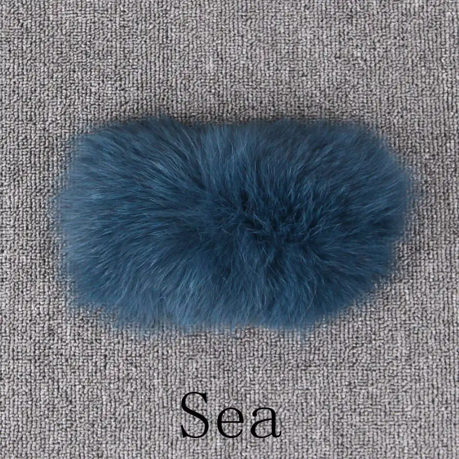 sea blue Короткая шуба из натурального Лисьего меха QC8094 натуральный Лисий Мех Длинный жилет настоящий жилет из лисьего меха с капюшоном зима высокого качества Женская лиса - Цвет: sea blue
