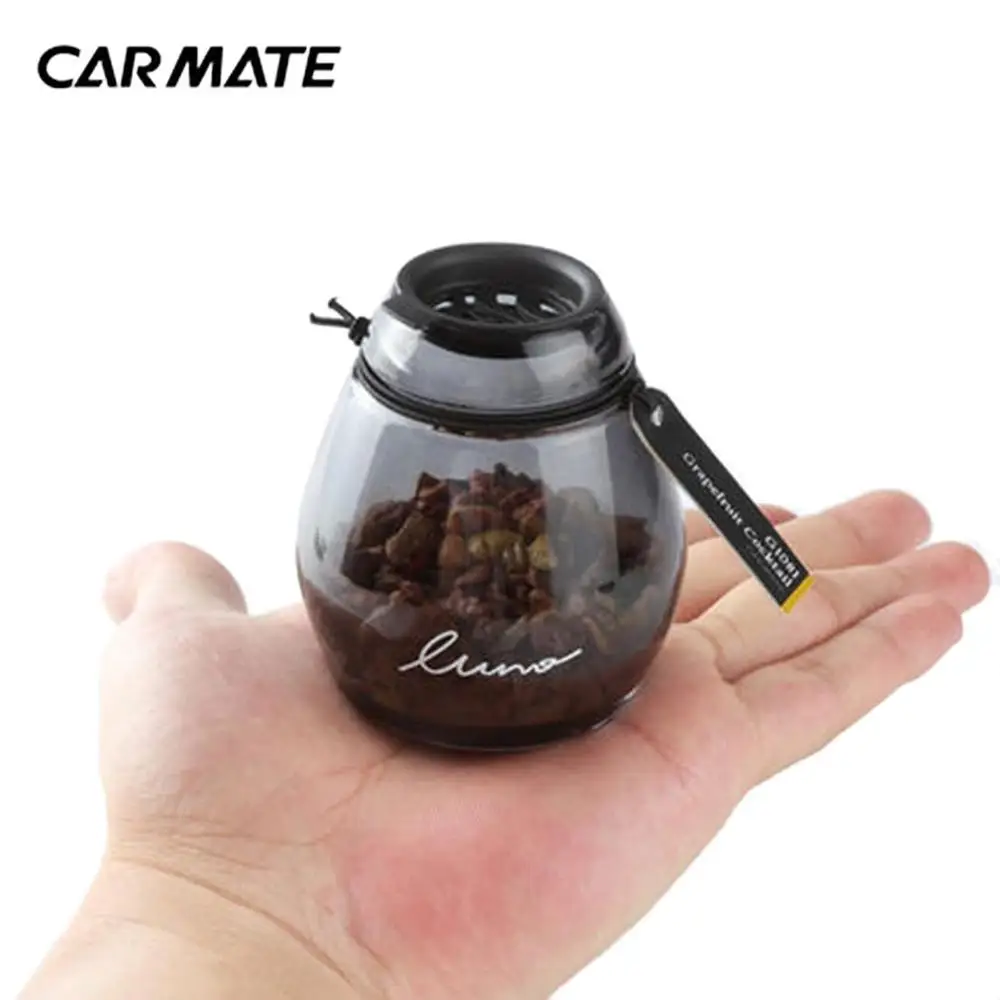 Автомобильный освежитель воздуха CARMATE, уникальный автомобильный освежитель воздуха с цеолитовым отверстием, автомобильный Стайлинг, авто натуральный парфюм, украшение для удаления запаха