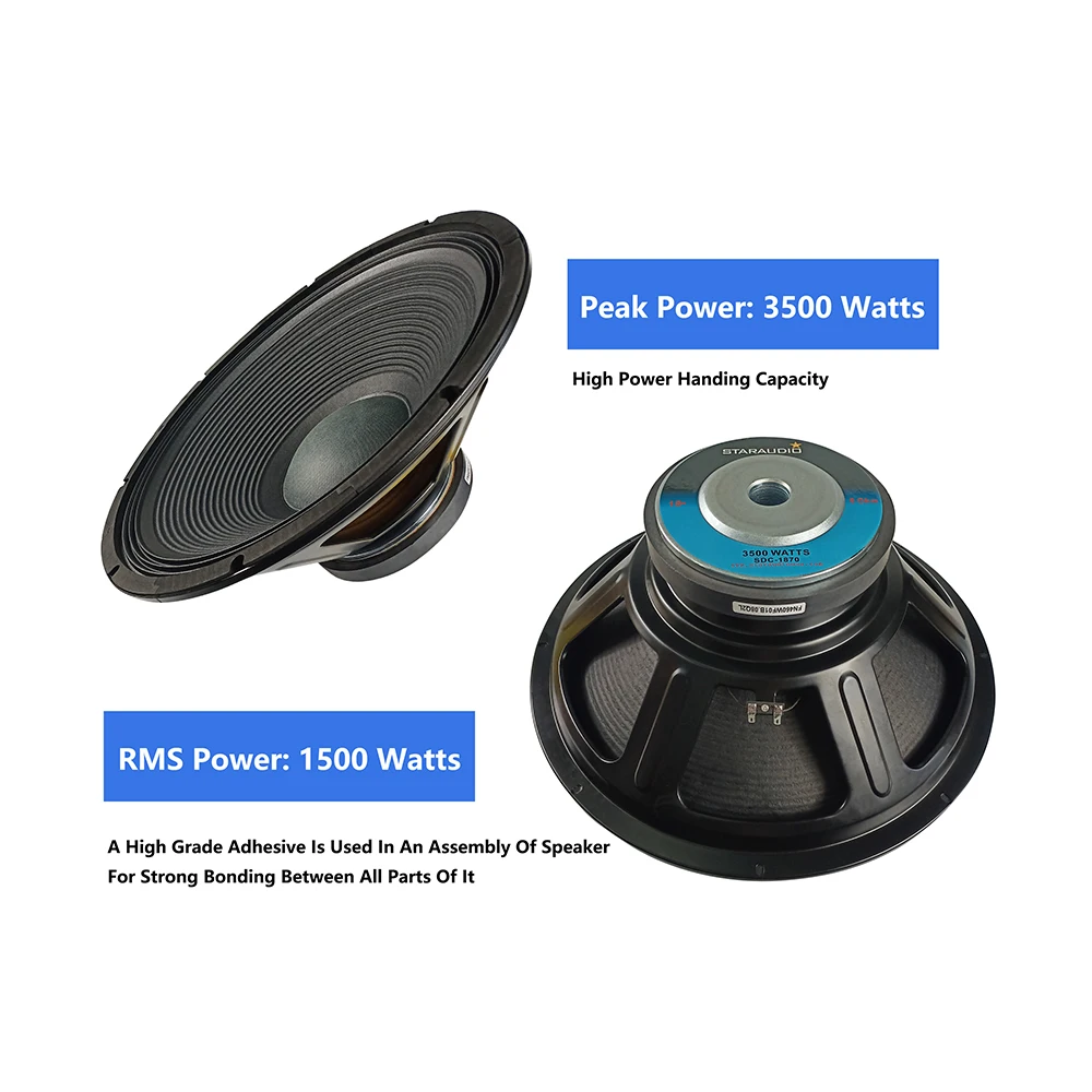 dj bar 18 inch speaker subwoofer replacement