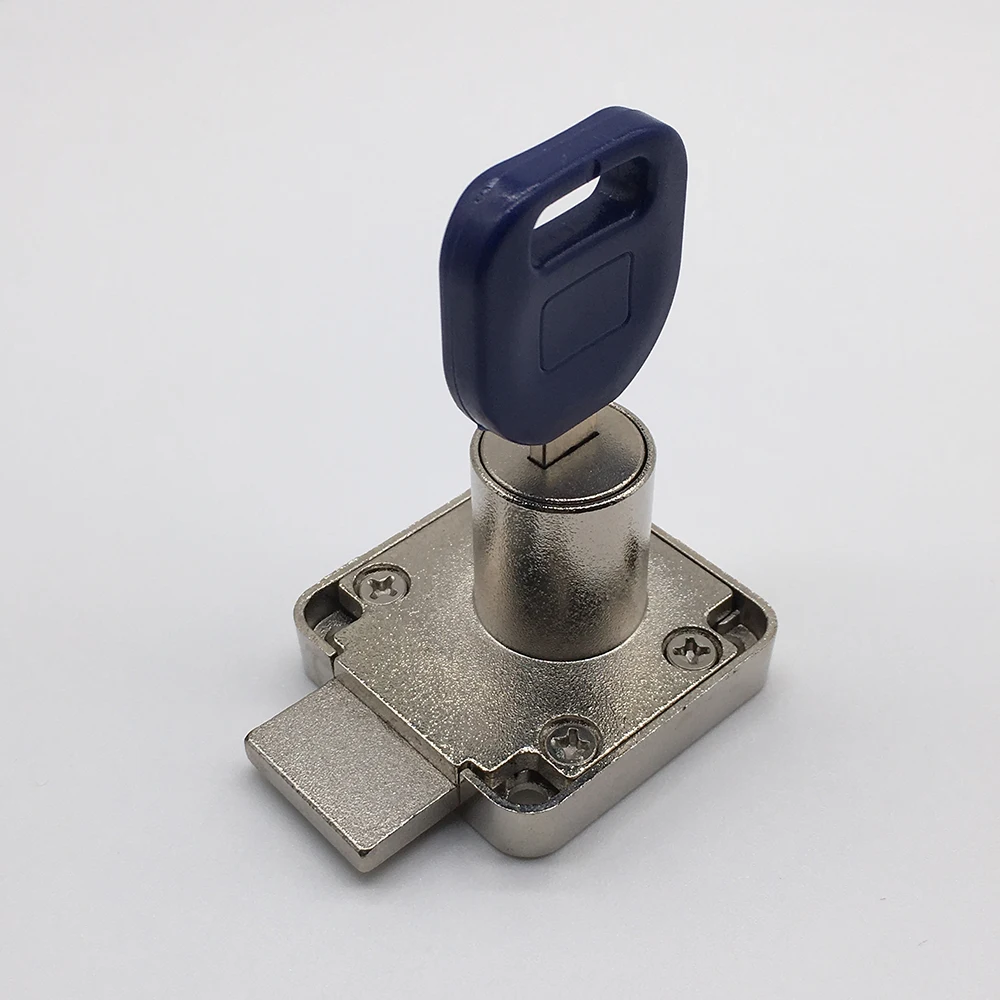 5 Pcs 22mm Cylinder Remove Key In 2 Positions Toolbox Desk Drawer Lock