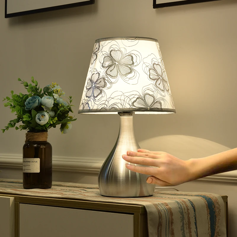 Bedside lamp bedroom romantic warm simple modern creative home touch