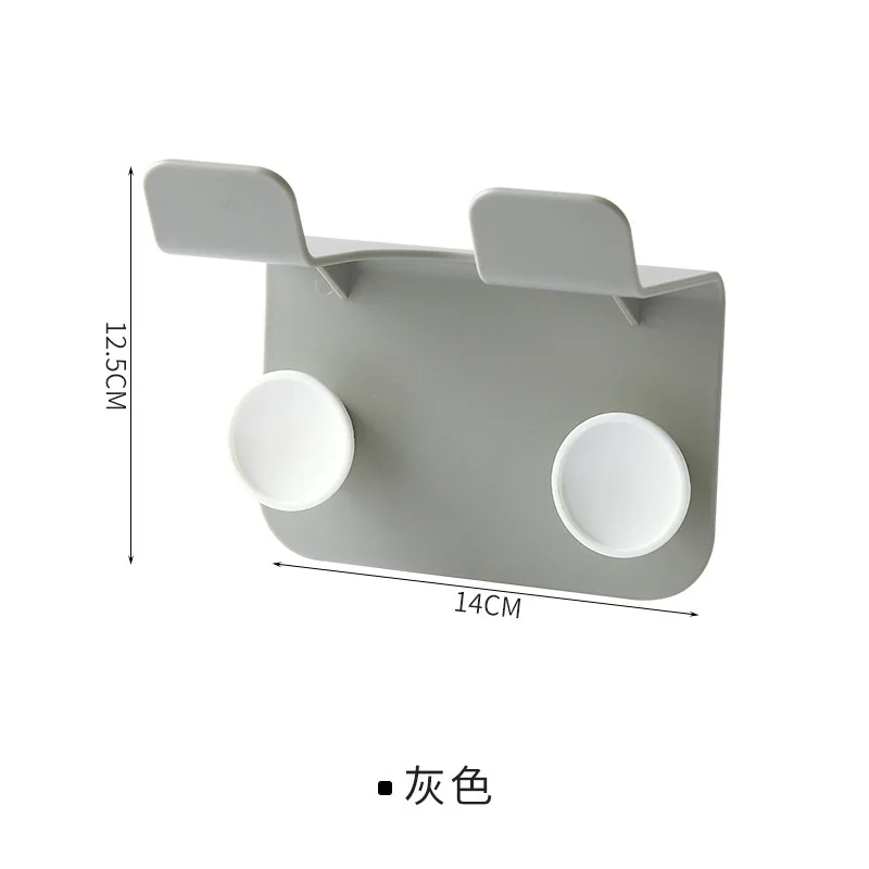 gray 2643 фен для волос в туалете с выдувной рамой, держатель для сушки волос, держатель для багажа, избегайте ударов - Цвет: gray