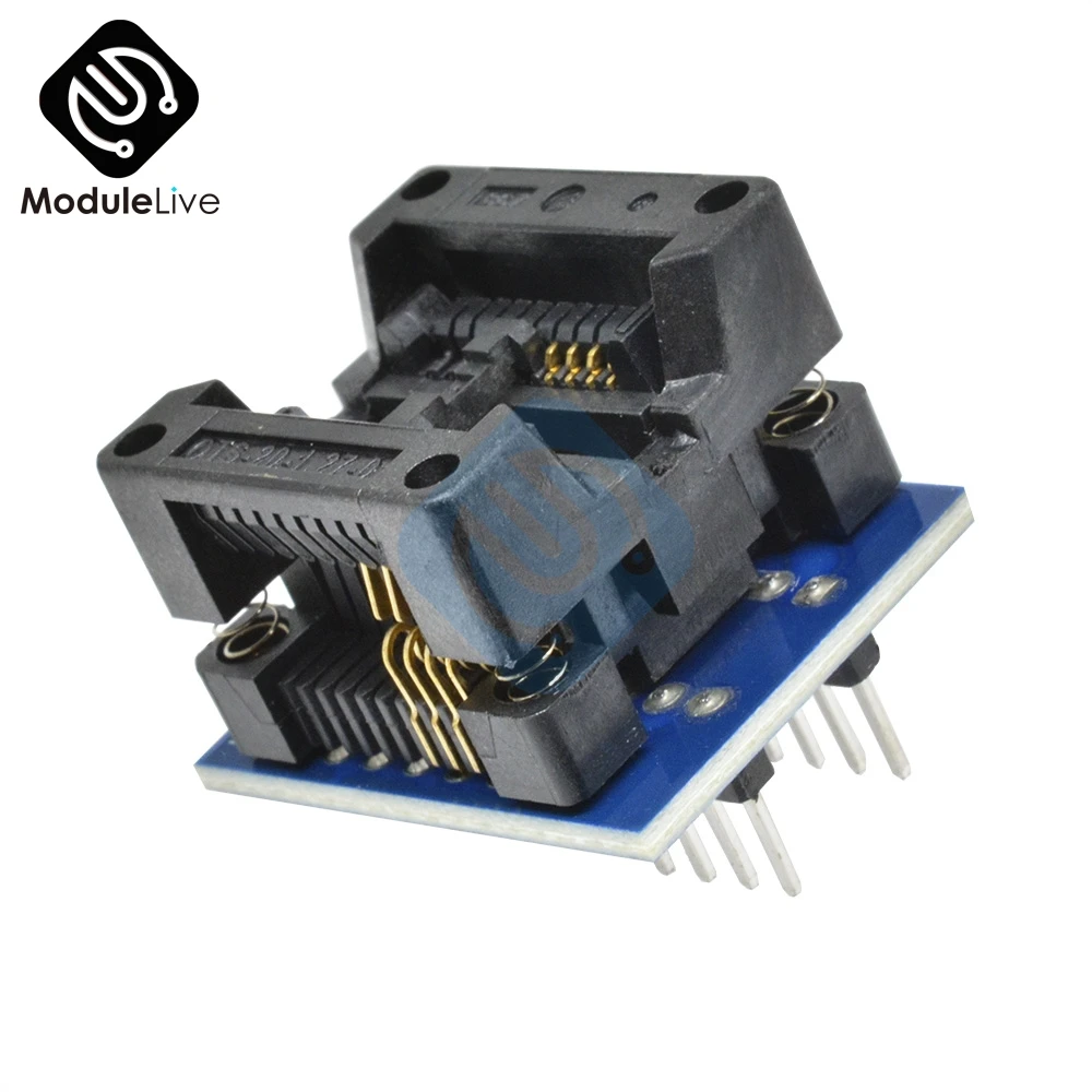 

SOIC8 SOP8 to DIP8 EZ Programmer Adapter Socket Converter Module 200mil-209mil Blue New