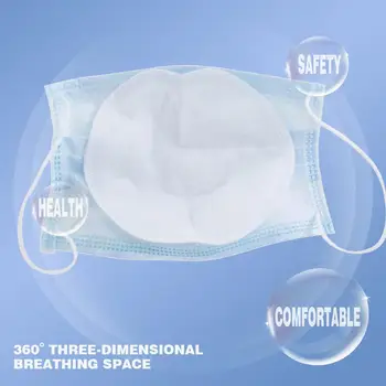 

New Disposable Mask Filter Replacement Meltblown Cloth Mask Pads 3-Layer Mask Pad