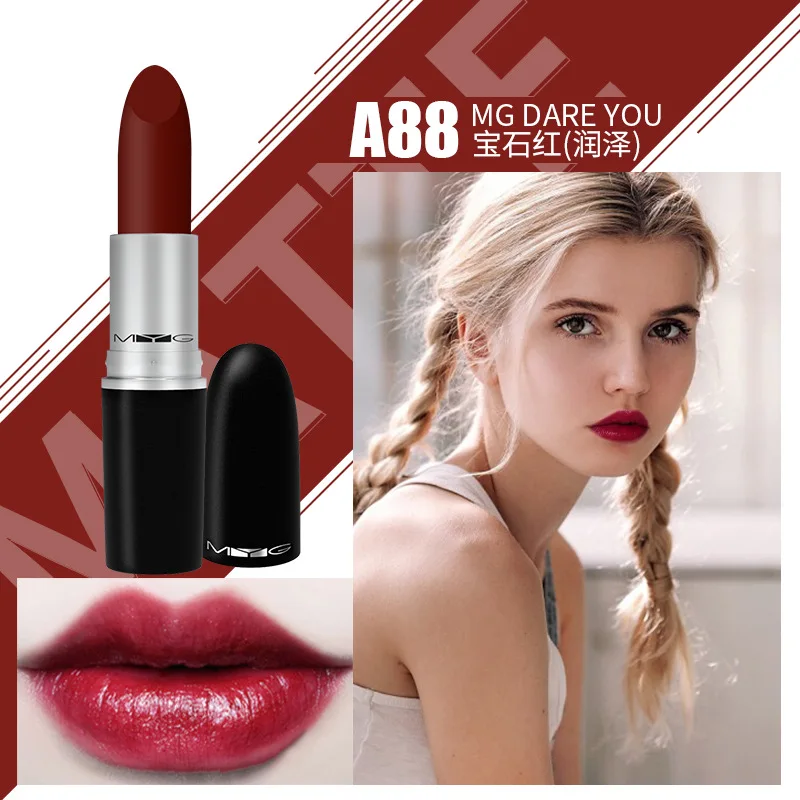 Высококачественная брендовая матовая губная помада для макияжа Diva Angel Chili Heroine beauty color Velvet Lipstick 29 цветов на выбор - Цвет: DARE YOU